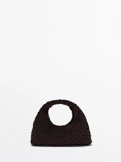 Мини сумка с бисером- Заказать в России