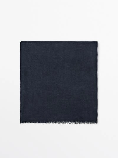 Шарф из 100% льна