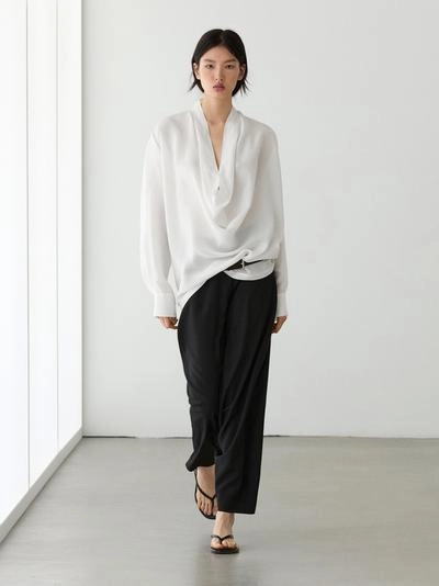 Massimo Dutti Багги брюки свободного кроя MASSIMO DUTTI