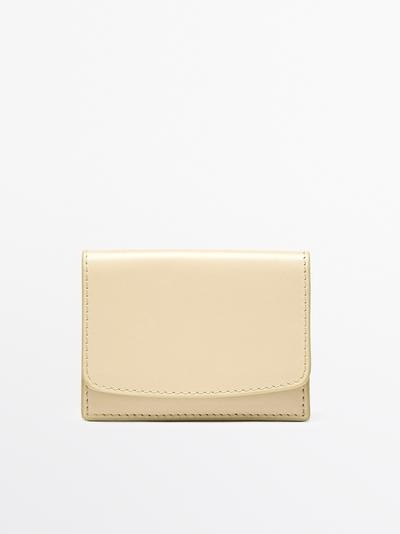 Massimo Dutti Кошелек из натуральной кожи