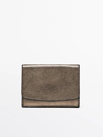 Кошелек из натуральной кожи наппа