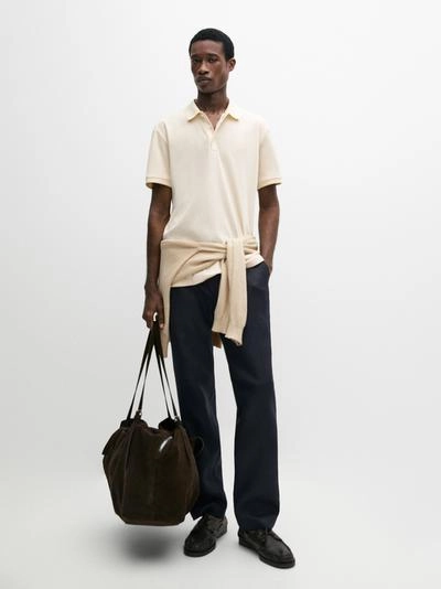 Поло из хлопка с коротким рукавом- Заказать в России