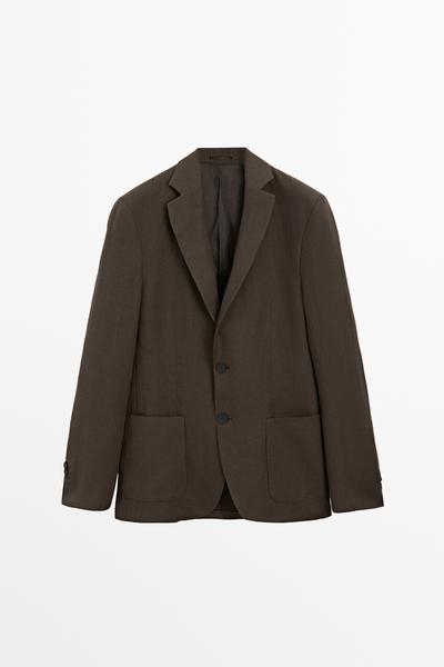 Massimo Dutti Пиджак из льна