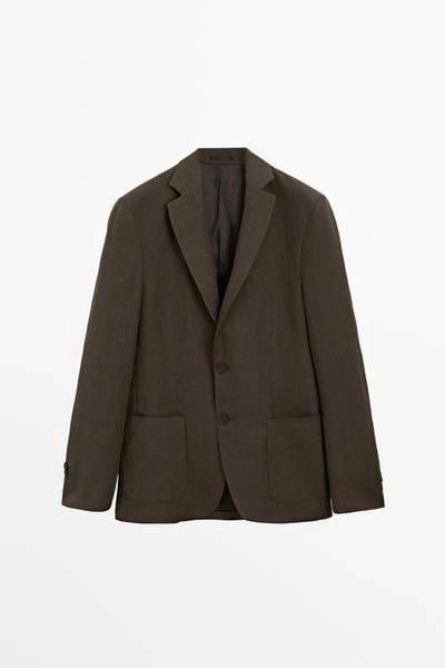Пиджак из льна- Заказать в России