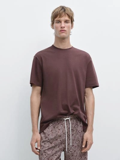 Футболка с коротким рукавом из 100% хлопка- Заказать в России