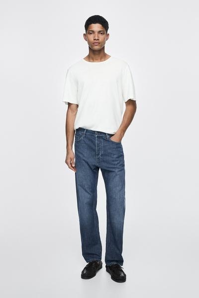 Massimo Dutti Легкие джинсы прямого кроя