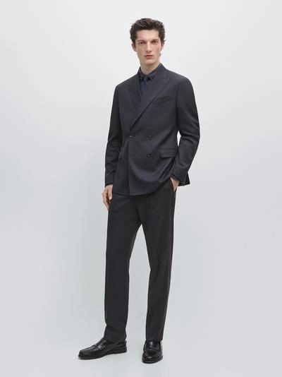 Пиджак из шерсти cool wool с двумя рядами пуговиц- Заказать в России