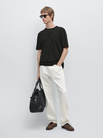 Massimo Dutti Футболка из хлопкового трикотажа