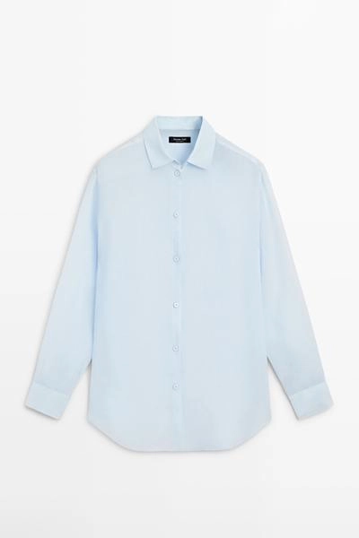 Рубашка с рубашечным воротником- Заказать в России