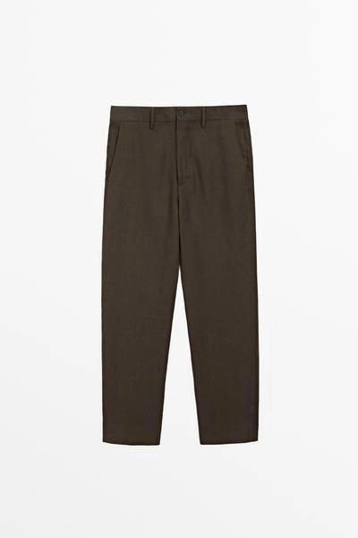 Брюки для костюма из льна- Заказать в России