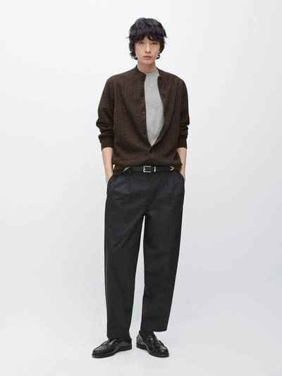 Кардиган из хлопкового смесового трикотажа с деталями на пуговицах- Заказать в России