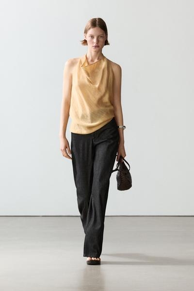 Massimo Dutti Джинсы BARREL FIT