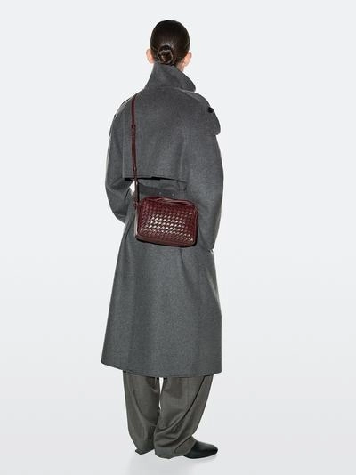 Сумочка мини из плетеной кожи наппа- Заказать в России