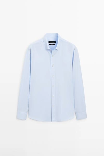 Рубашка regular fit oxford- Заказать в России