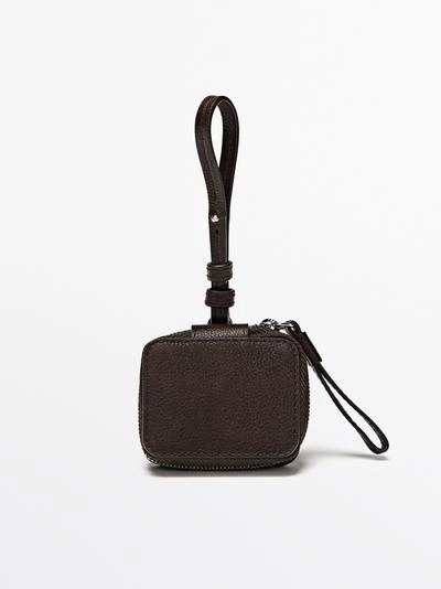 Чехол для airpods из натуральной кожи nappa- Заказать в России