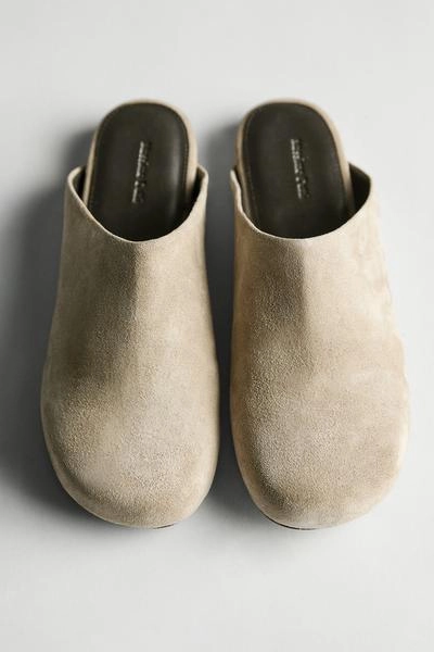 Сабо из замши- Заказать в России