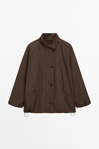 Massimo Dutti Куртка-пуховик с карманами купить с доставкой.