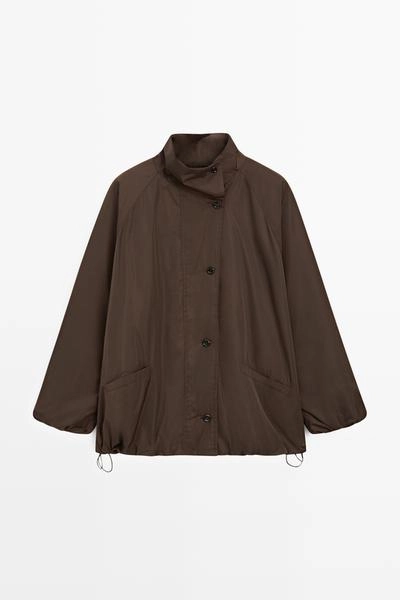 Massimo Dutti Куртка-пуховик с карманами