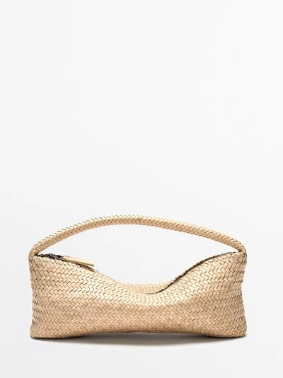 Сумка из плетеной кожи неплафированной кожи- Заказать в России