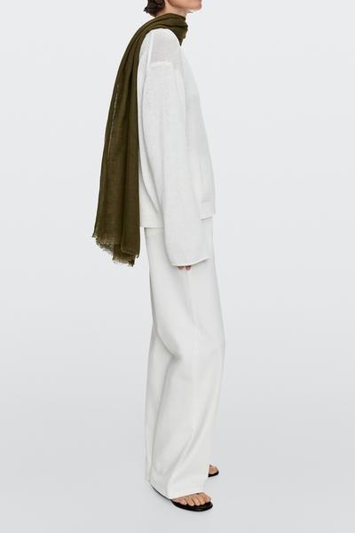Massimo Dutti Шарф из 100% льна