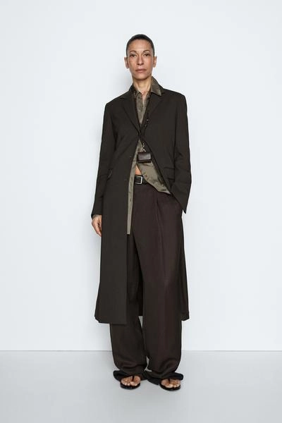 Пальто из текстиля- Заказать в России