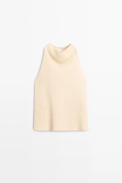 Топ из льняной смеси- Заказать в России