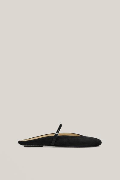 Massimo Dutti Туфли-балетки из мягкой кожи - LIMITED EDITION купить с доставкой.