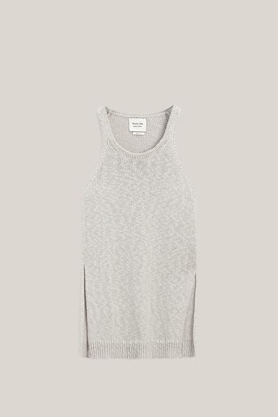 Massimo Dutti Длинный топ с боковыми разрезами - LIMITED EDITION