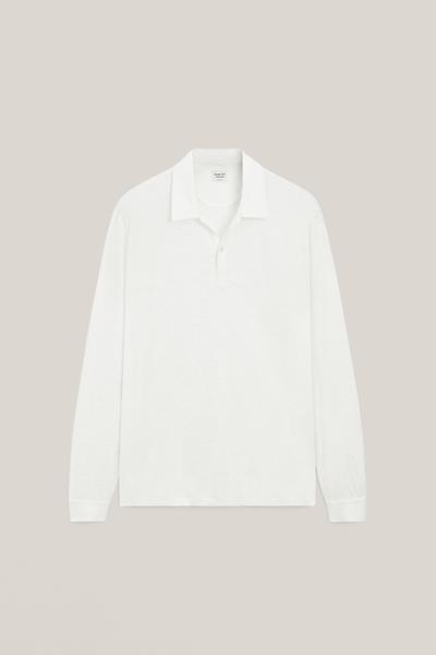 Massimo Dutti 100% льняная поло-рубашка с длинным рукавом - LIMITED EDITION купить с доставкой.