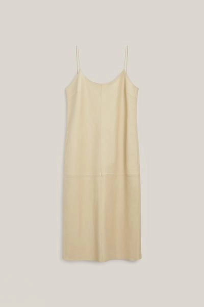 Платье миди из овечьей кожи - лимитированное издание