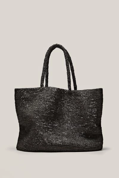 Сумка-тоут из 100% райфии - лимитированная коллекция- Заказать в России