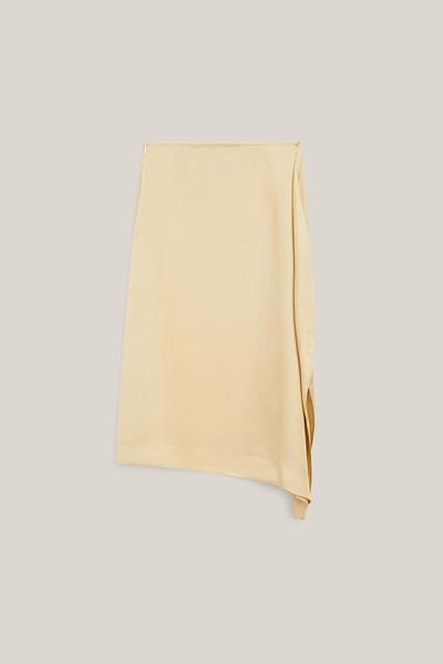 Massimo Dutti Юбка-парео миди с плавным подолом - лимитированное издание