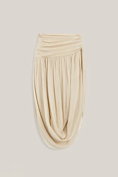 Миди-юбка с деталями пояса - лимитированная коллекция