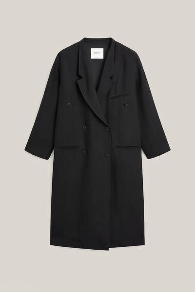 Пальто длинное двубортное - limited edition- Заказать в России