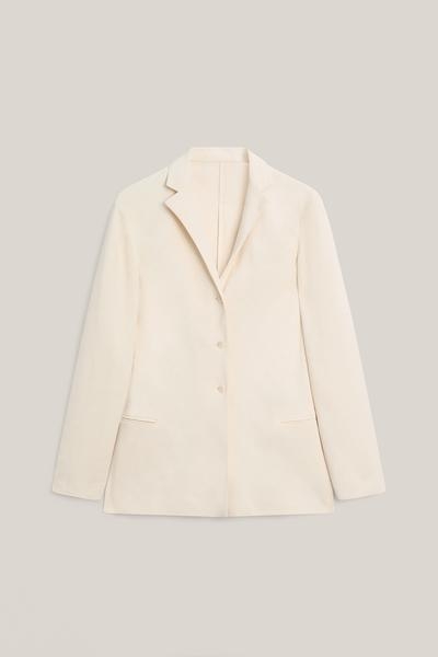 Massimo Dutti Потоковый пиджак с деталями лацкана - лимитированная коллекция