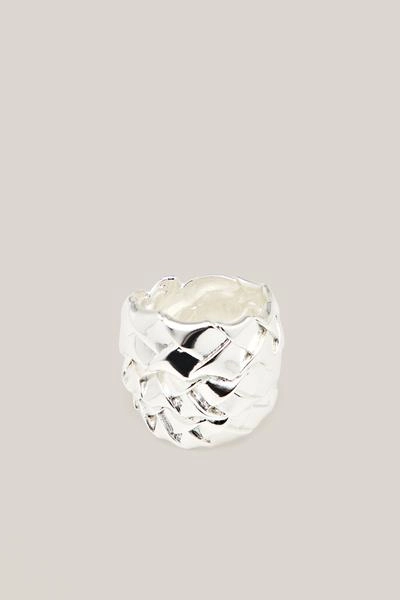 Кольцо с оплетенным узором - лимитированная коллекция- Заказать в России