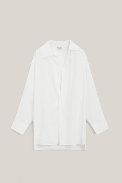 Massimo Dutti Рубашка из льняной смеси - LIMITED EDITION купить с доставкой.