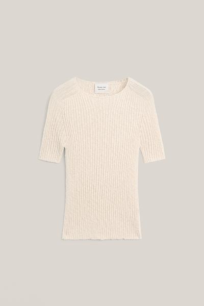 Massimo Dutti Джемпер из текстильной смеси с текстурой - лимитированная коллекция