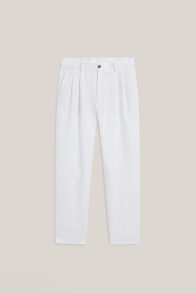 Massimo Dutti Льняные брюки с двойными стрелками - LIMITED EDITION