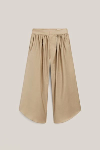 Брюки-капри с деталями в складку - лимитированная коллекция