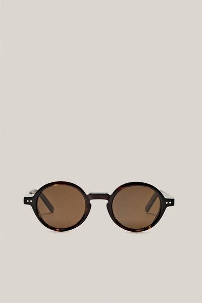 Massimo Dutti Солнцезащитные очки круглые - лимитированная коллекция купить с доставкой.