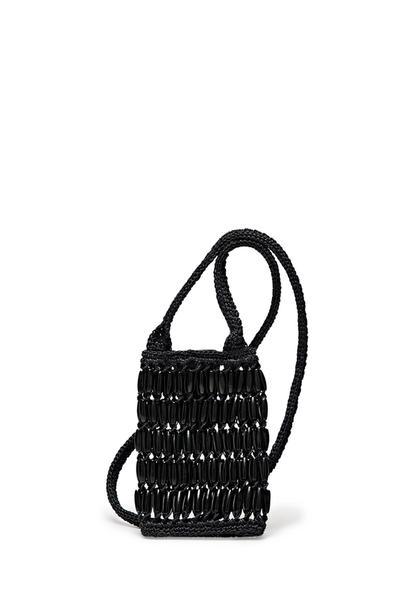 Massimo Dutti Женская сумка через плечо с деревянными деталями