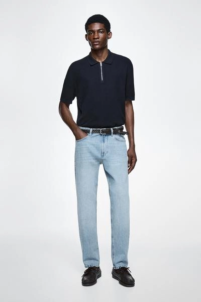 Джинсы с зауженным кроем- Заказать в России