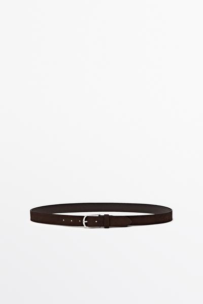 Massimo Dutti Ремень из замши