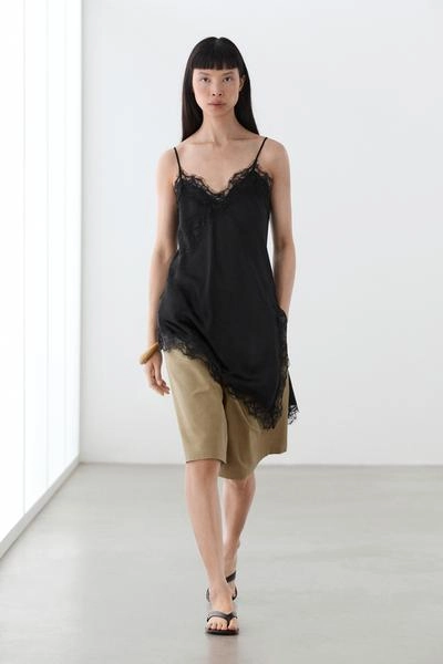 Massimo Dutti Топ с асимметричными тонкими бретелями