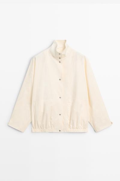Massimo Dutti Бомбер с курткой на кнопках
