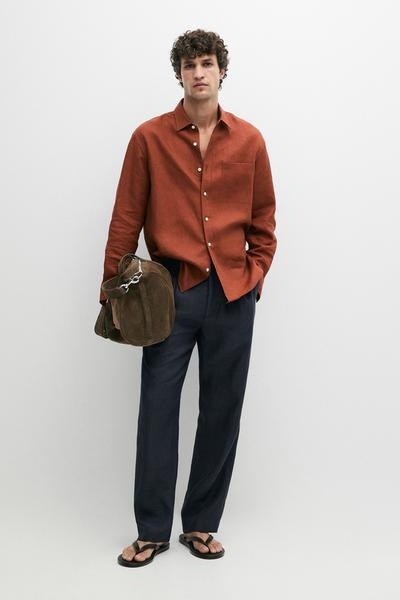 Massimo Dutti Брюки из льна