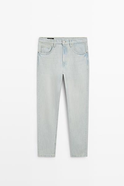 Massimo Dutti Джинсы SLIM FIT укороченные купить с доставкой.