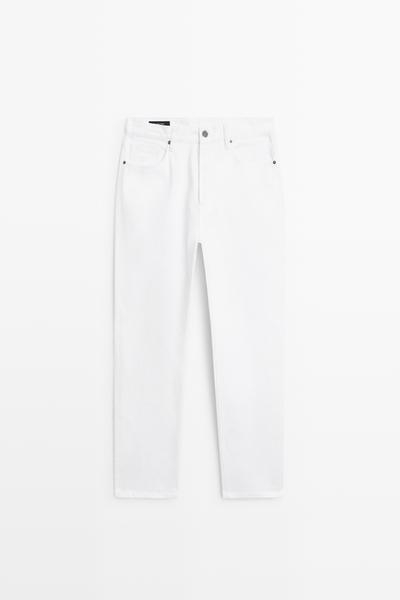 Massimo Dutti Джинсовые брюки прямого кроя купить с доставкой.