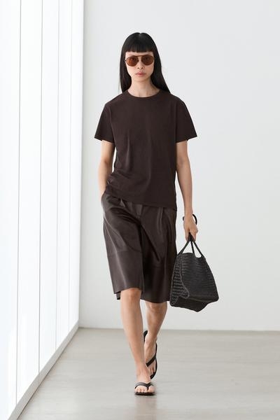 Massimo Dutti Футболка с коротким рукавом из 100% хлопка